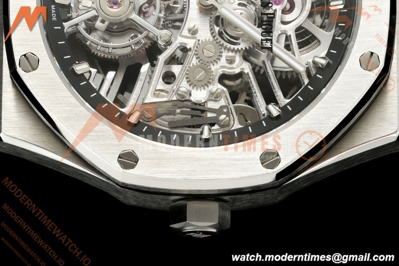 Audemars Piguet - Royal Oak 41mm 26735ST SS/RU Skeleton Dial APPF Tourbillon