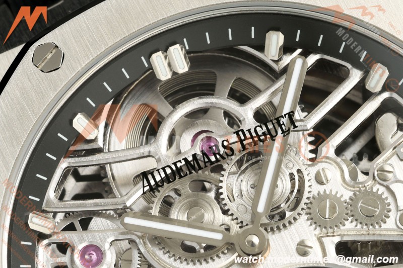 Audemars Piguet - Royal Oak 41mm 26735ST SS/RU Skeleton Dial APPF Tourbillon