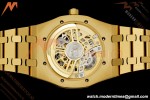 Audemars Piguet - Royal Oak Openworked 39mm 16204BA YG/YG Skeleton Dial ZF A7124
