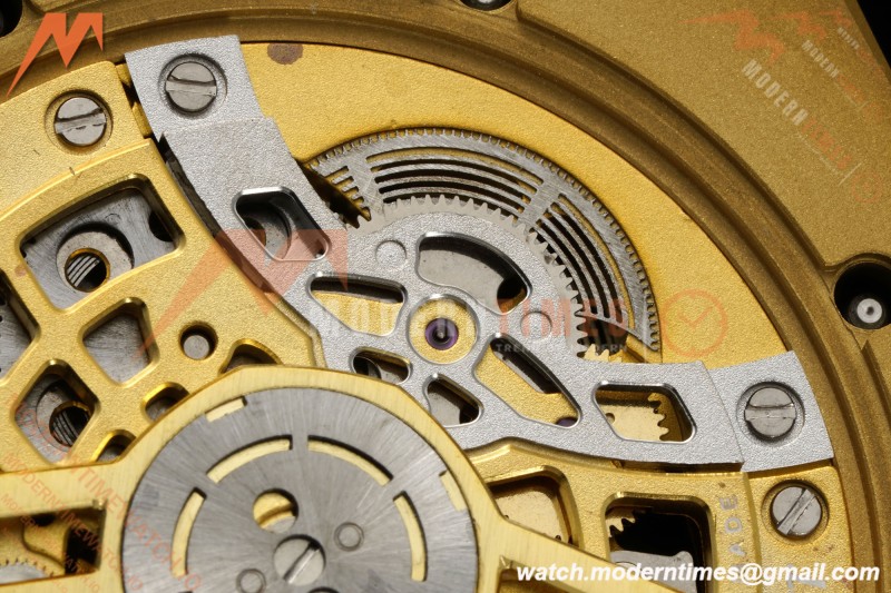 Audemars Piguet - Royal Oak Openworked 39mm 16204BA YG/YG Skeleton Dial ZF A7124