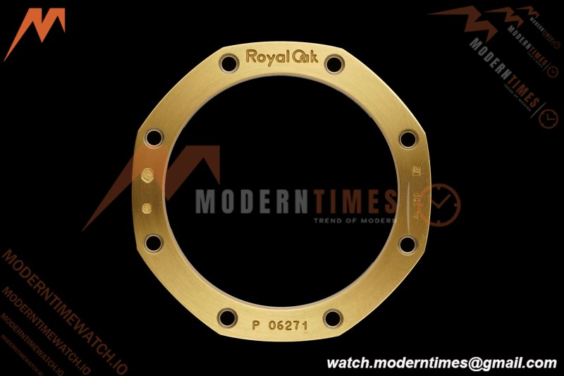 Audemars Piguet - Royal Oak Openworked 39mm 16204BA YG/YG Skeleton Dial ZF A7124