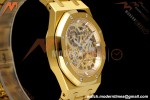 Audemars Piguet - Royal Oak Openworked 39mm 16204BA YG/YG Skeleton Dial ZF A7124