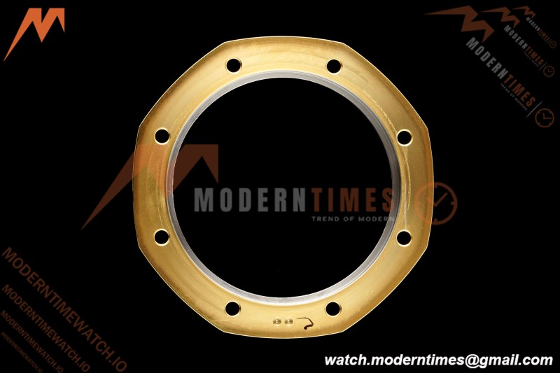 Audemars Piguet - Royal Oak Openworked 39mm 16204BA YG/YG Skeleton Dial ZF A7124