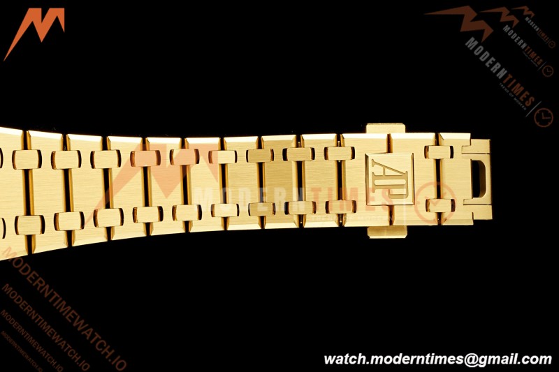 Audemars Piguet - Royal Oak Openworked 39mm 16204BA YG/YG Skeleton Dial ZF A7124
