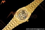Audemars Piguet - Royal Oak Openworked 39mm 16204BA YG/YG Skeleton Dial ZF A7124