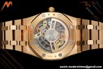 Audemars Piguet - Royal Oak Openworked 39mm 16204ST SS/SS Skeleton Dial ZF A7124 | 오데마 피게 - 로얄 오크 오픈워크 39mm 16204OR RG/RG 스켈레톤 다이얼 ZF A7124