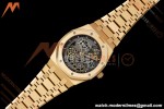 Audemars Piguet - Royal Oak Openworked 39mm 16204ST SS/SS Skeleton Dial ZF A7124 | 오데마 피게 - 로얄 오크 오픈워크 39mm 16204OR RG/RG 스켈레톤 다이얼 ZF A7124