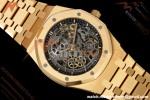 Audemars Piguet - Royal Oak Openworked 39mm 16204ST SS/SS Skeleton Dial ZF A7124 | 오데마 피게 - 로얄 오크 오픈워크 39mm 16204OR RG/RG 스켈레톤 다이얼 ZF A7124