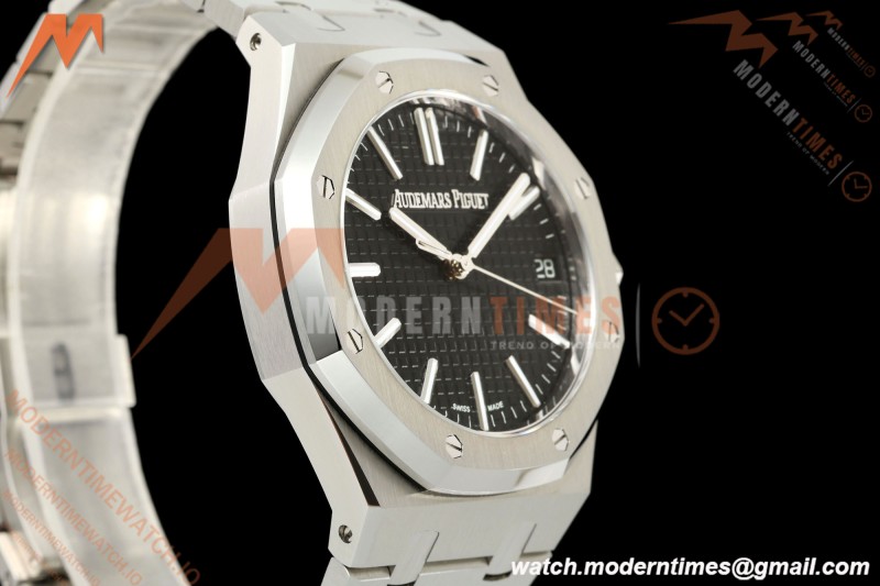 Audemars Piguet - Royal Oak 41mm 15510ST SS/SS Blk/Stk TOP SA4302 Mod