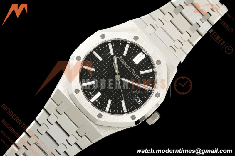 Audemars Piguet - Royal Oak 41mm 15510ST SS/SS Blk/Stk TOP SA4302 Mod