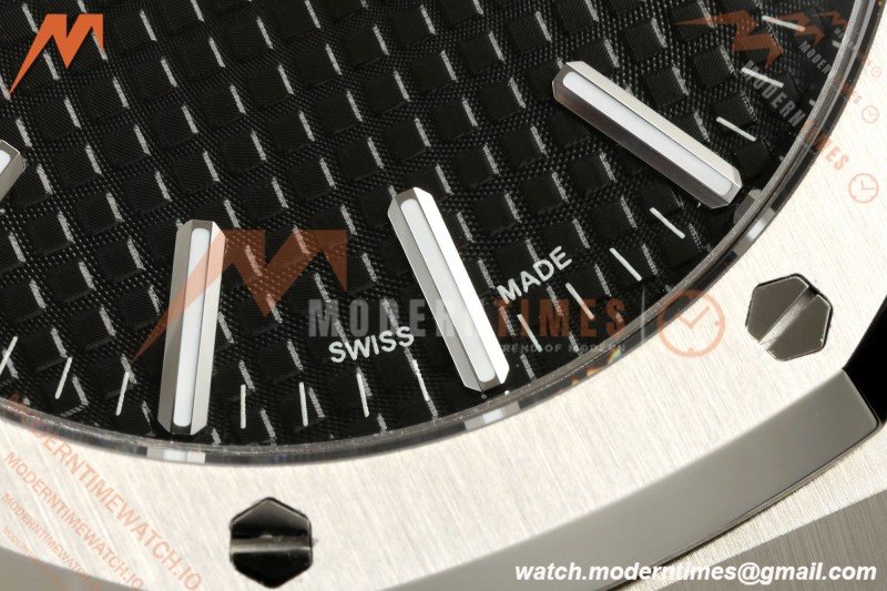 Audemars Piguet - Royal Oak 41mm 15510ST SS/SS Blk/Stk TOP SA4302 Mod