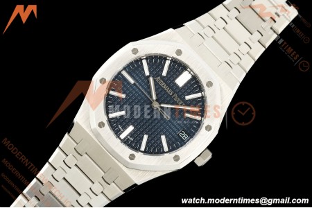 Audemars Piguet - Royal Oak 41mm 15510ST SS/SS Blu/Stk TOP SA4302 Mod | 오데마 피게 - 로얄 오크 41mm 15510ST SS/SS 블루/스틸 탑 SA4302 모드