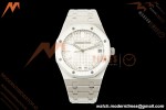 Audemars Piguet - Royal Oak 41mm 15510ST SS/SS Wht/Stk TOP SA4302 Mod