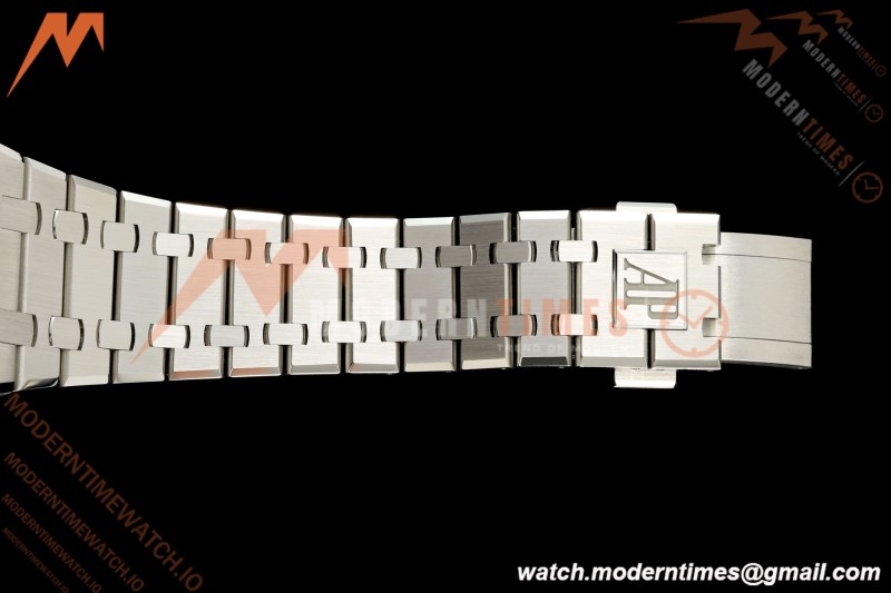 Audemars Piguet - Royal Oak 41mm 15510ST SS/SS Wht/Stk TOP SA4302 Mod