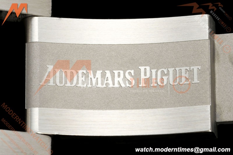 Audemars Piguet - Royal Oak 41mm 15510ST SS/SS Wht/Stk TOP SA4302 Mod