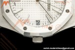 Audemars Piguet - Royal Oak 41mm 15510ST SS/SS Wht/Stk TOP SA4302 Mod