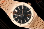 Audemars Piguet - Royal Oak 41mm 15510OR Gain Weight RG/RG Black Dial DDF DD4302 Mod