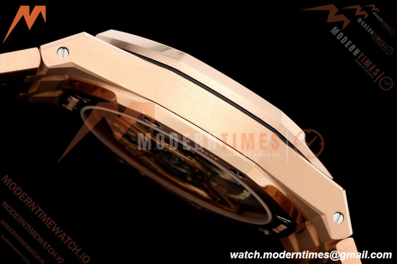 Audemars Piguet - Royal Oak 41mm 15510OR Gain Weight RG/RG Black Dial DDF DD4302 Mod