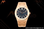 Audemars Piguet - Royal Oak 41mm 15510OR Gain Weight RG/RG Blue Dial DDF DD4302 Mod