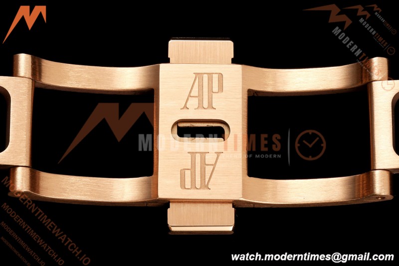 Audemars Piguet - Royal Oak 41mm 15510OR Gain Weight RG/RG Blue Dial DDF DD4302 Mod