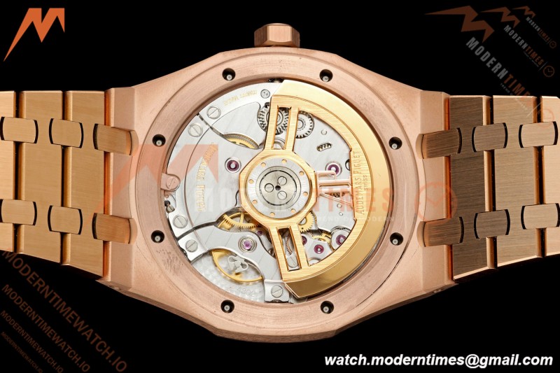Audemars Piguet - Royal Oak 41mm 15510OR Gain Weight RG/RG Blue Dial DDF DD4302 Mod