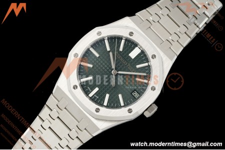 Audemars Piguet - Royal Oak 41mm 15510ST SS/SS Grn/Stk DDF DD4302 Mod