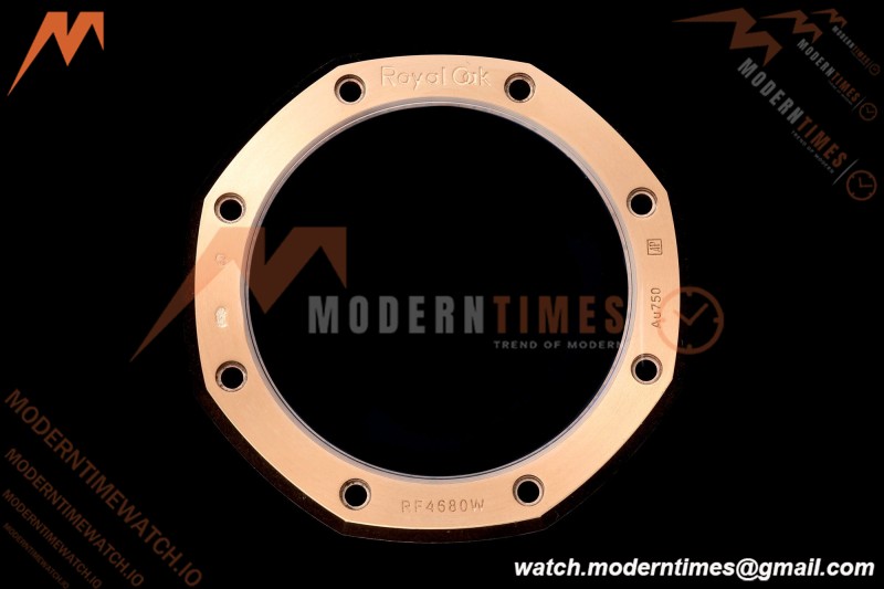 Audemars Piguet - Royal Oak 41mm 15510OR Gain Weight RG/LE Blue Dial DDF DD4302 Mod | 오데마 피게 - 로얄 오크 41mm 15510OR 게인 웨이트 RG/LE 블루 다이얼 DDF DD4302 모드