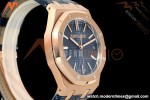 Audemars Piguet - Royal Oak 41mm 15510OR Gain Weight RG/LE Blue Dial DDF DD4302 Mod | 오데마 피게 - 로얄 오크 41mm 15510OR 게인 웨이트 RG/LE 블루 다이얼 DDF DD4302 모드