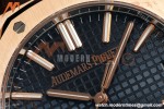 Audemars Piguet - Royal Oak 41mm 15510OR Gain Weight RG/LE Blue Dial DDF DD4302 Mod | 오데마 피게 - 로얄 오크 41mm 15510OR 게인 웨이트 RG/LE 블루 다이얼 DDF DD4302 모드