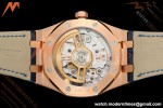 Audemars Piguet - Royal Oak 41mm 15510OR Gain Weight RG/LE Blue Dial DDF DD4302 Mod | 오데마 피게 - 로얄 오크 41mm 15510OR 게인 웨이트 RG/LE 블루 다이얼 DDF DD4302 모드