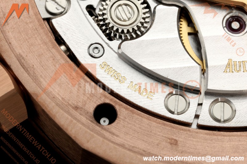 Audemars Piguet - Royal Oak 41mm 15510OR Gain Weight RG/LE Black Dial DDF DD4302 Mod