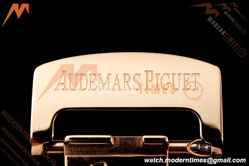 Audemars Piguet - Royal Oak 41mm 15510OR Gain Weight RG/LE Black Dial DDF DD4302 Mod