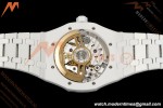 Audemars Piguet - Royal Oak 15500 41mm White Ceramic Sunflower APSF SA4302 Mod