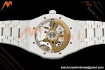Audemars Piguet - Royal Oak 15500 41mm White Ceramic Sunflower APSF SA4302 Mod