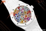Audemars Piguet - Royal Oak 15500 41mm White Ceramic Sunflower APSF SA4302 Mod