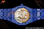 Audemars Piguet - Royal Oak 15500 41mm Blue Ceramic Sunflower APSF SA4302 Mod