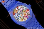 Audemars Piguet - Royal Oak 15500 41mm Blue Ceramic Sunflower APSF SA4302 Mod
