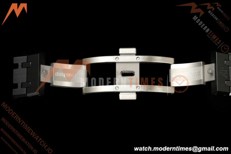 Audemars Piguet - Royal Oak 15500 41mm Black Ceramic Tiffany Blue APSF SA4302 Mod | 오데마 피게 - 로얄 오크 15500 41mm 블랙 세라믹 티파니 블루 APSF SA4302 모드