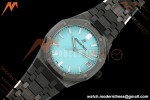 Audemars Piguet - Royal Oak 15500 41mm Black Ceramic Tiffany Blue APSF SA4302 Mod | 오데마 피게 - 로얄 오크 15500 41mm 블랙 세라믹 티파니 블루 APSF SA4302 모드