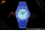 Audemars Piguet - Royal Oak 15500ST 41mm Blue Ceramic Tiffany Blue Dial APSF A4302 Mod