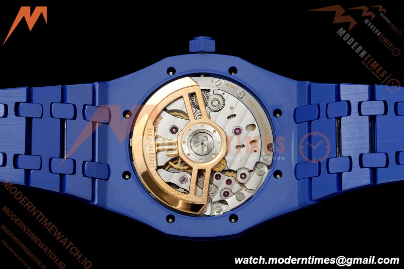 Audemars Piguet - Royal Oak 15500ST 41mm Blue Ceramic Tiffany Blue Dial APSF A4302 Mod