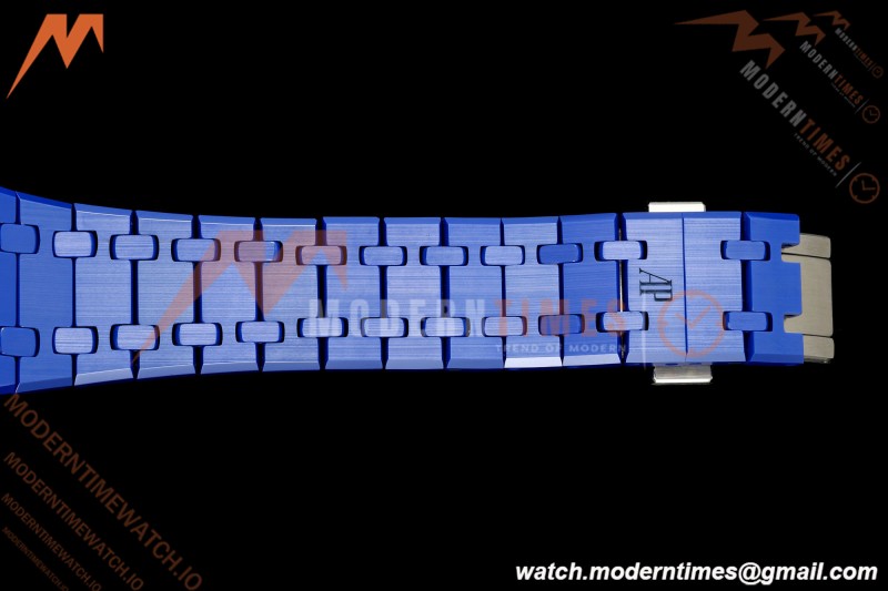 Audemars Piguet - Royal Oak 15500ST 41mm Blue Ceramic Tiffany Blue Dial APSF A4302 Mod