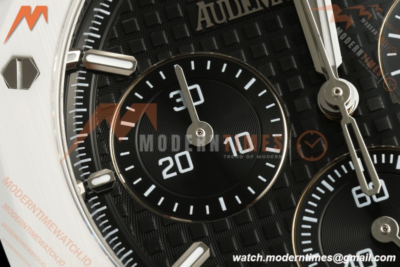 Audemars Piguet - Royal Oak Chrono 26240CE 41mm White Ceramic Black Dial APSF SA4401