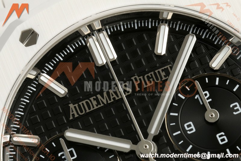 Audemars Piguet - Royal Oak Chrono 26240CE 41mm White Ceramic Black Dial APSF SA4401