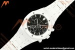 Audemars Piguet - Royal Oak Chrono 26240CE 41mm White Ceramic Black Dial APSF SA4401