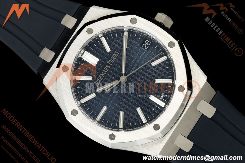 Audemars Piguet - Royal Oak 41mm 15510ST SS/RU Blu/Stk DDF DD4302 Mod