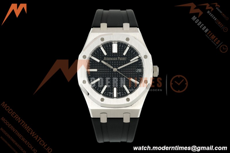 Audemars Piguet - Royal Oak 41mm 15510ST SS/RU Blk/Stk DDF DD4302 Mod | 오데마 피게 로얄 오크 41mm 15510ST SS/RU 블랙/스탁 DDF DD4302 모델