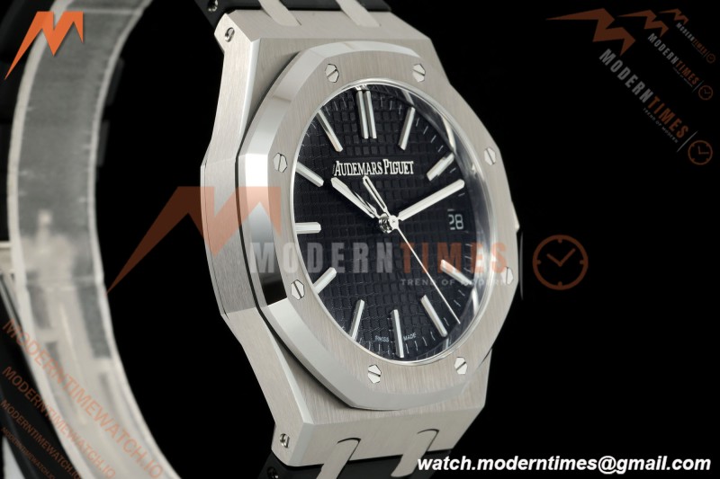Audemars Piguet - Royal Oak 41mm 15510ST SS/RU Blk/Stk DDF DD4302 Mod | 오데마 피게 로얄 오크 41mm 15510ST SS/RU 블랙/스탁 DDF DD4302 모델