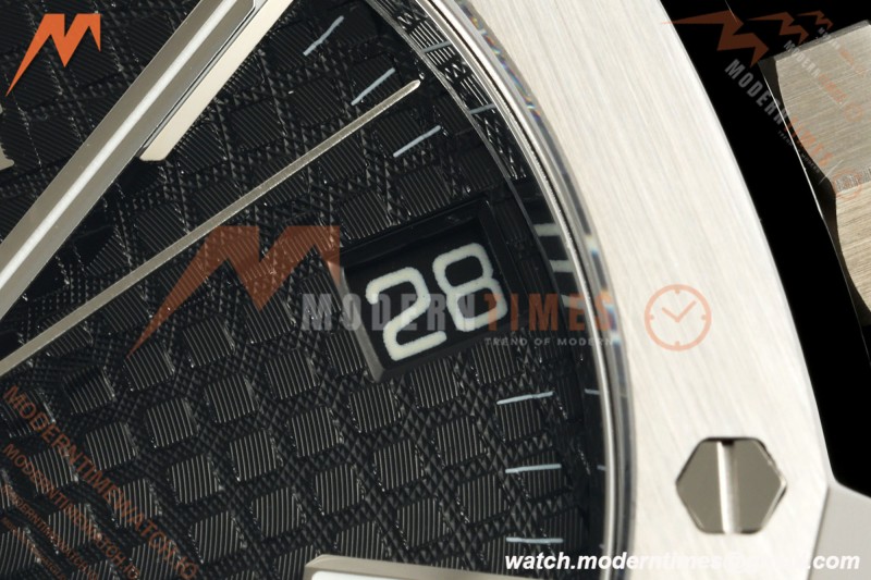 Audemars Piguet - Royal Oak 41mm 15510ST SS/RU Blk/Stk DDF DD4302 Mod | 오데마 피게 로얄 오크 41mm 15510ST SS/RU 블랙/스탁 DDF DD4302 모델