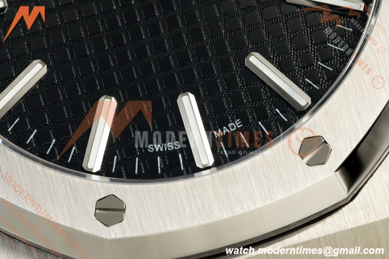 Audemars Piguet - Royal Oak 41mm 15510ST SS/RU Blk/Stk DDF DD4302 Mod | 오데마 피게 로얄 오크 41mm 15510ST SS/RU 블랙/스탁 DDF DD4302 모델